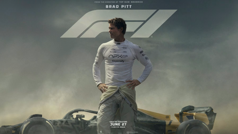 F1 The Movie movie in 2025 released